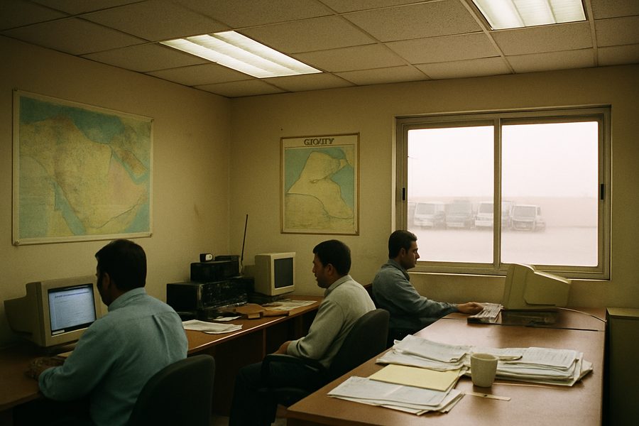 Fleet control centre in Kuwait
